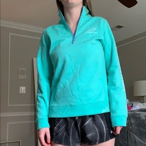 Vineyard vines Blue quarter zip